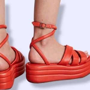 Free People Harper Flatform Sandal